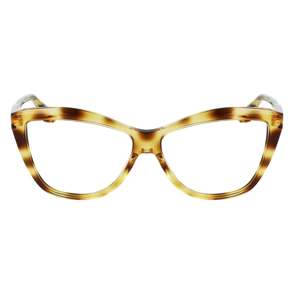 Victoria Beckham Brown Acetate Glasses (Frames)