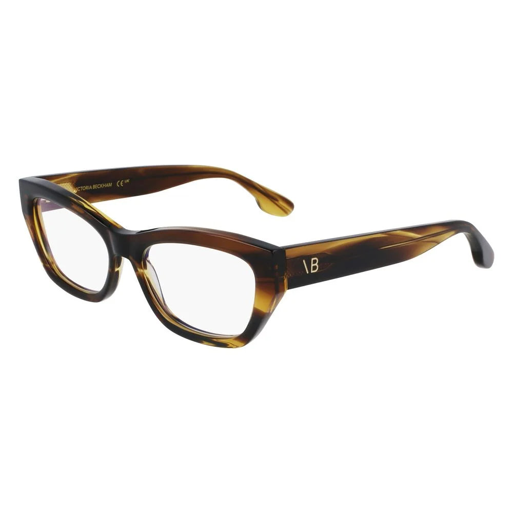 Victoria Beckham Brown Acetate Glasses (Frames) - Eyeglasses