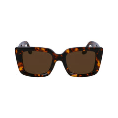 Victoria Beckham Brown Acetate Sunglasses