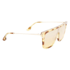 Victoria Beckham Brown Acetate Sunglasses
