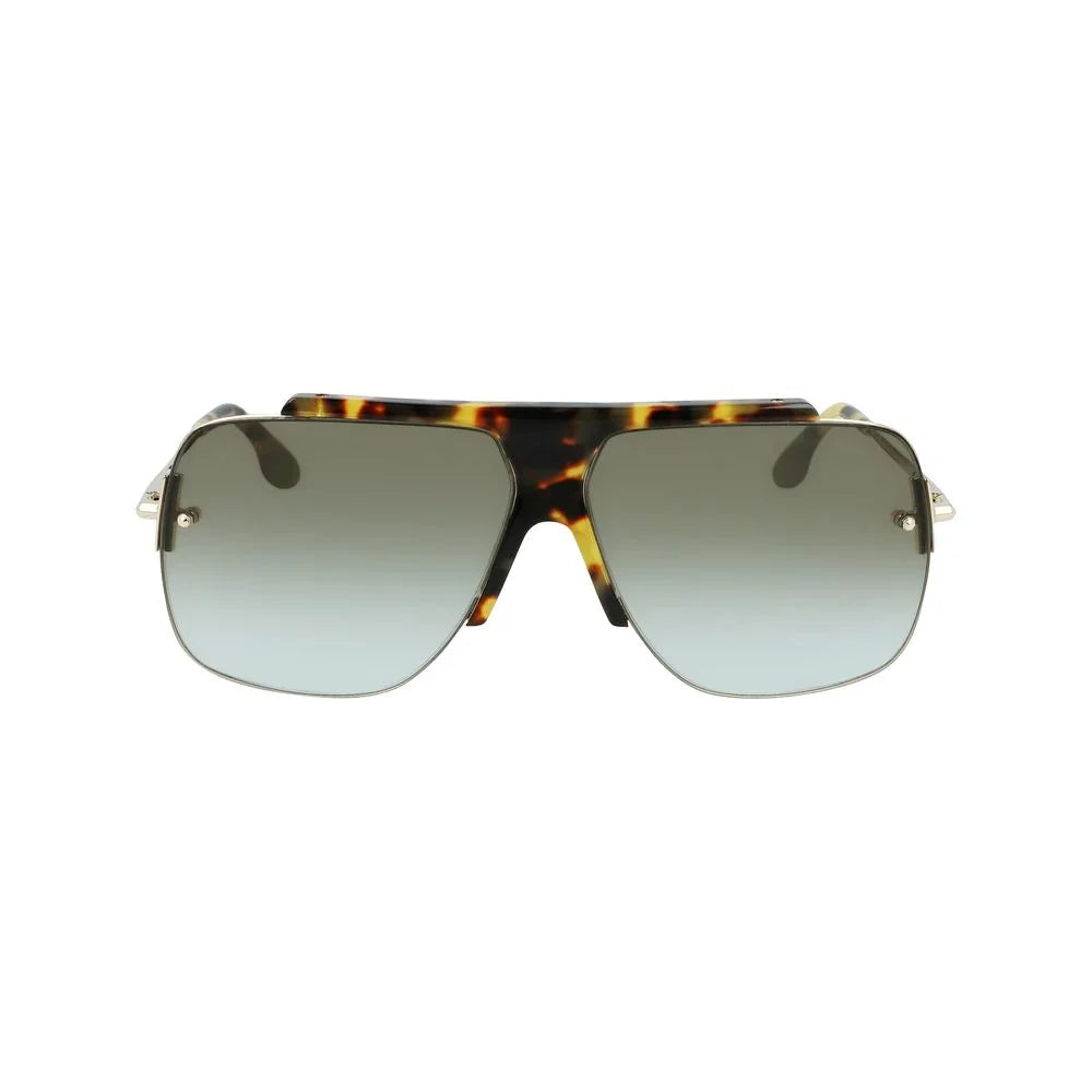 Victoria Beckham Brown Acetate Sunglasses
