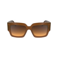 Victoria Beckham Brown Acetate Sunglasses