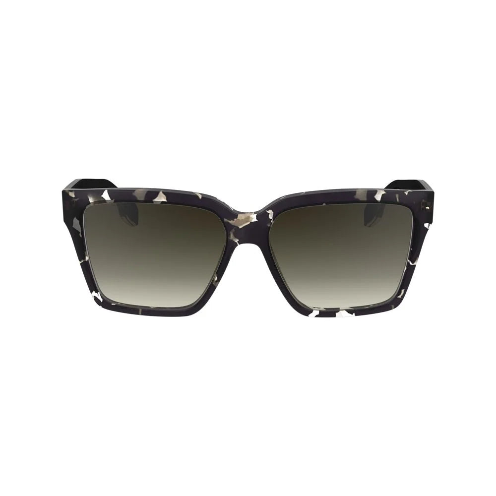 Victoria Beckham Brown Acetate Sunglasses