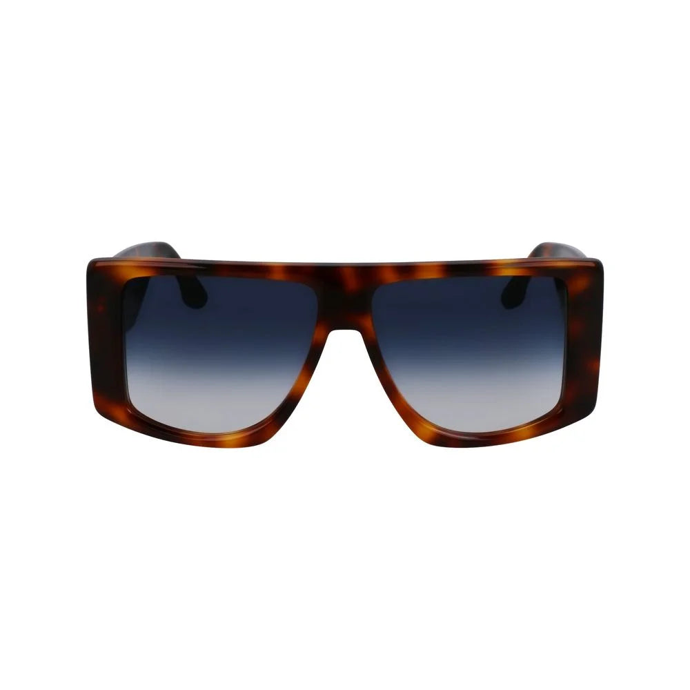 Victoria Beckham Brown Acetate Sunglasses
