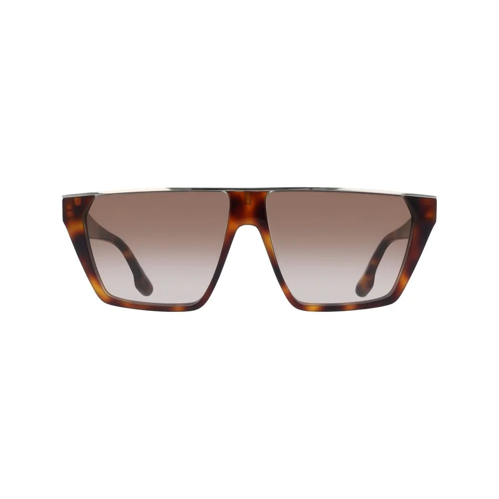 Victoria Beckham Brown Acetate Sunglasses