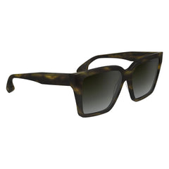 Victoria Beckham Brown Acetate Sunglasses