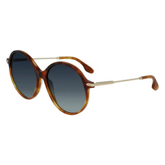 Victoria Beckham Brown Acetate Sunglasses