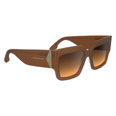 Victoria Beckham Brown Acetate Sunglasses
