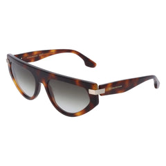 Victoria Beckham Brown Acetate Sunglasses