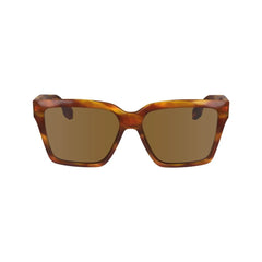 Victoria Beckham Brown Acetate Sunglasses