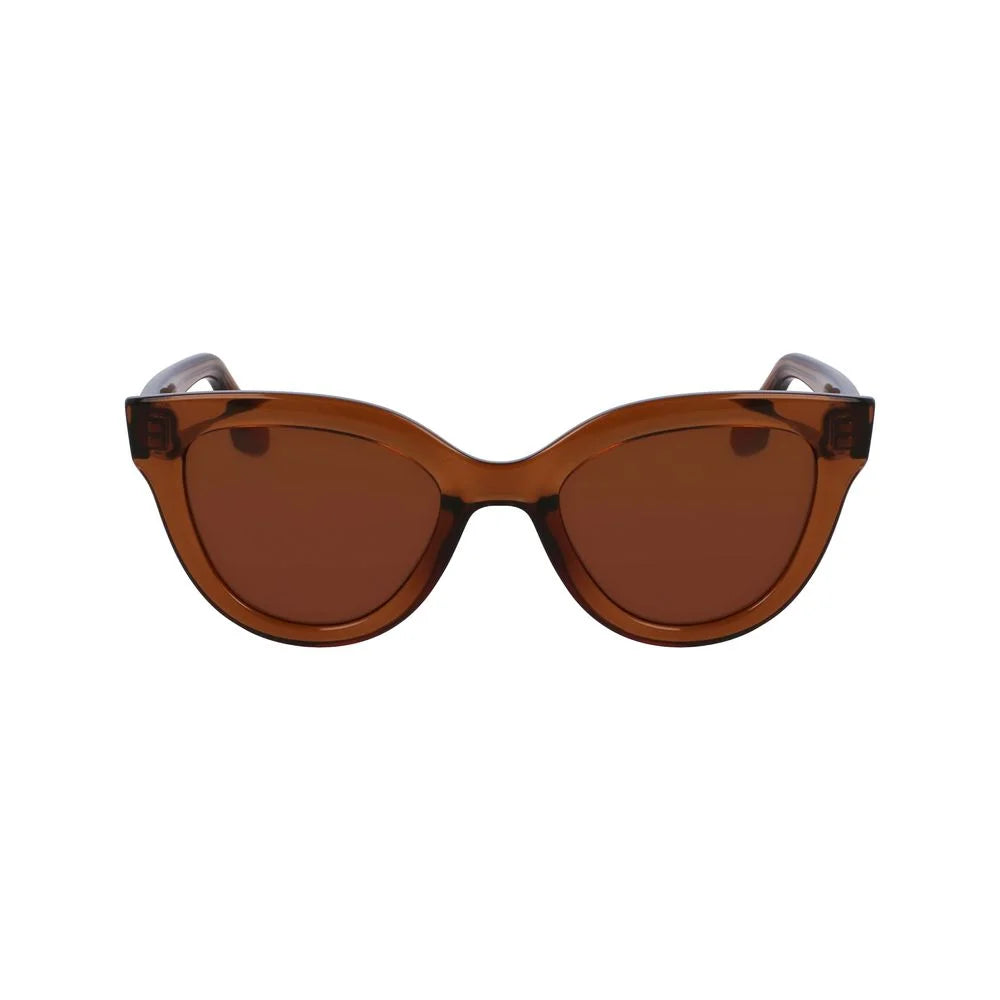 Victoria Beckham Brown Injected Sunglasses