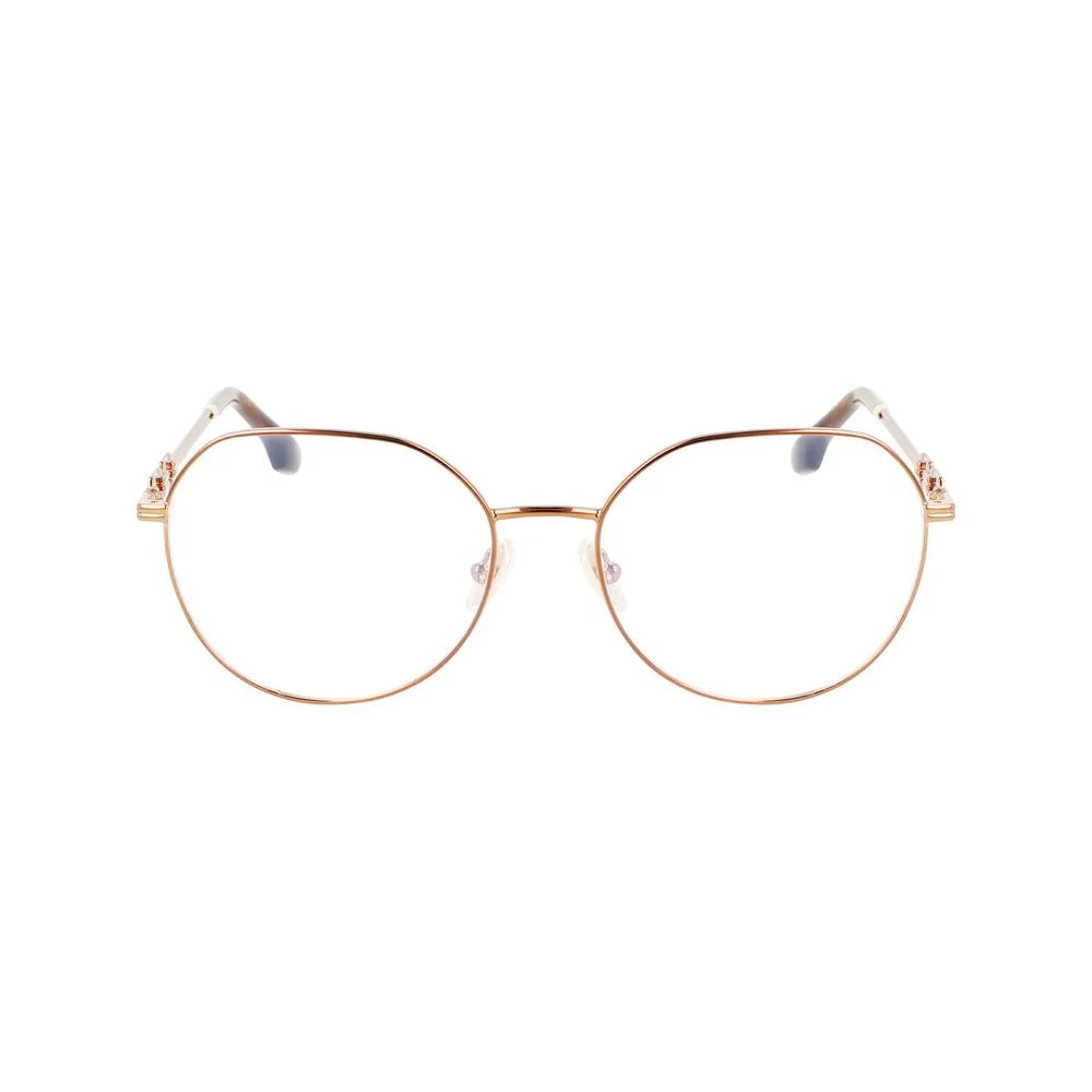 Victoria Beckham Brown Metal Glasses (Frames)