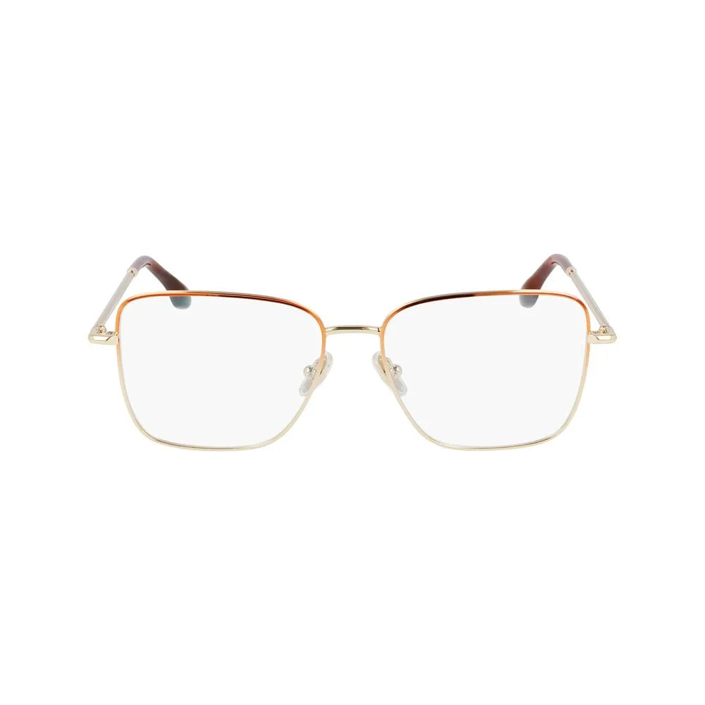 Victoria Beckham Brown Metal Glasses (Frames)