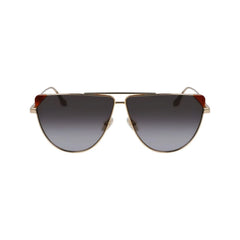 Victoria Beckham Brown Metal Sunglasses