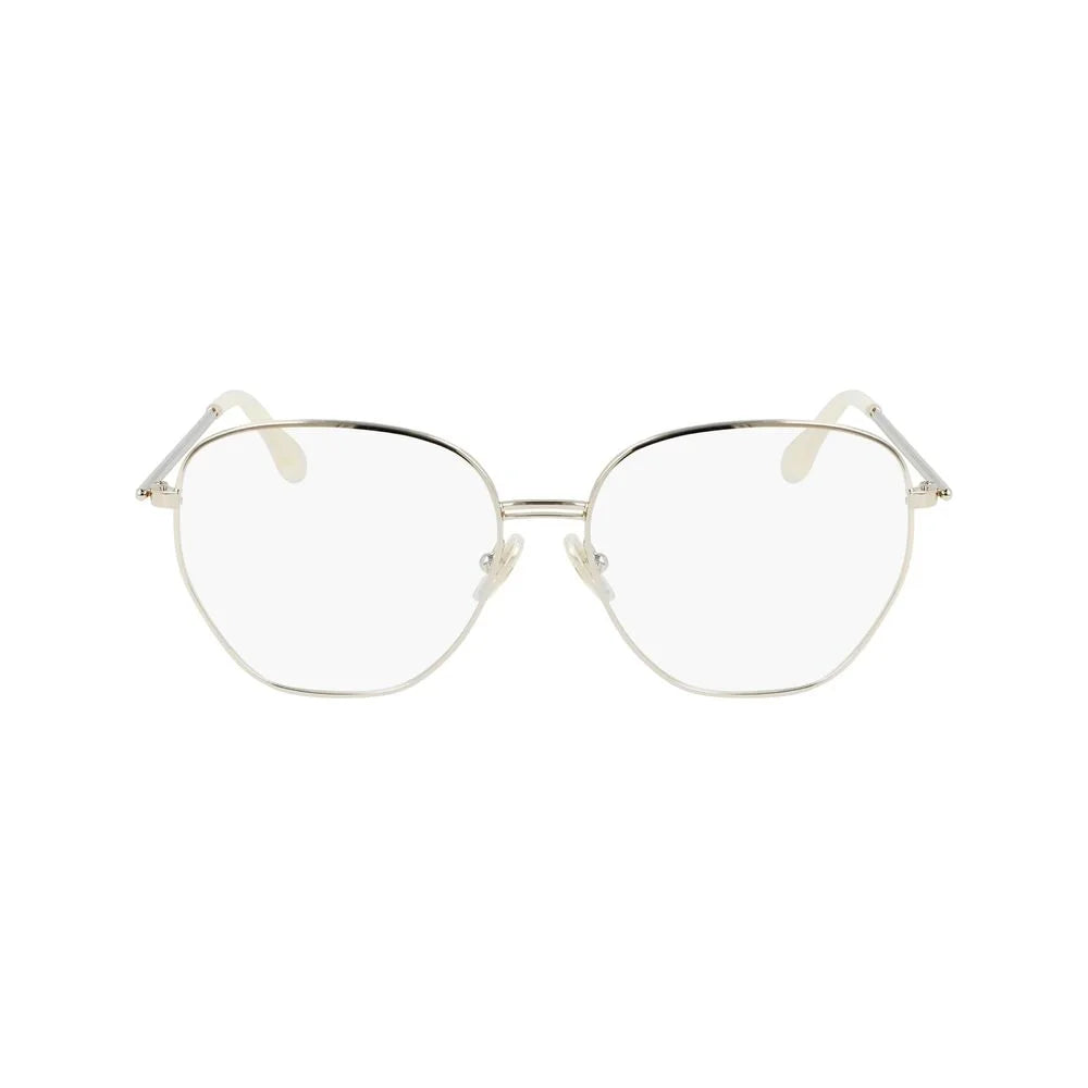 Victoria Beckham Gold Metal Glasses (Frames)