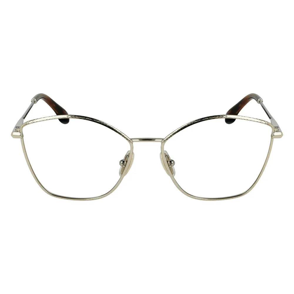 Victoria Beckham Gold Metal Glasses (Frames)