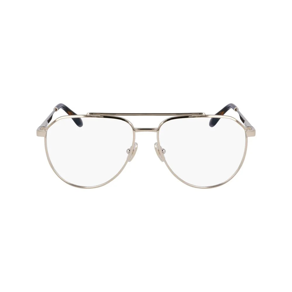Victoria Beckham Gold Metal Glasses (Frames)