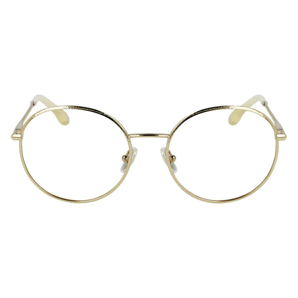 Victoria Beckham Gold Metal Glasses (Frames)