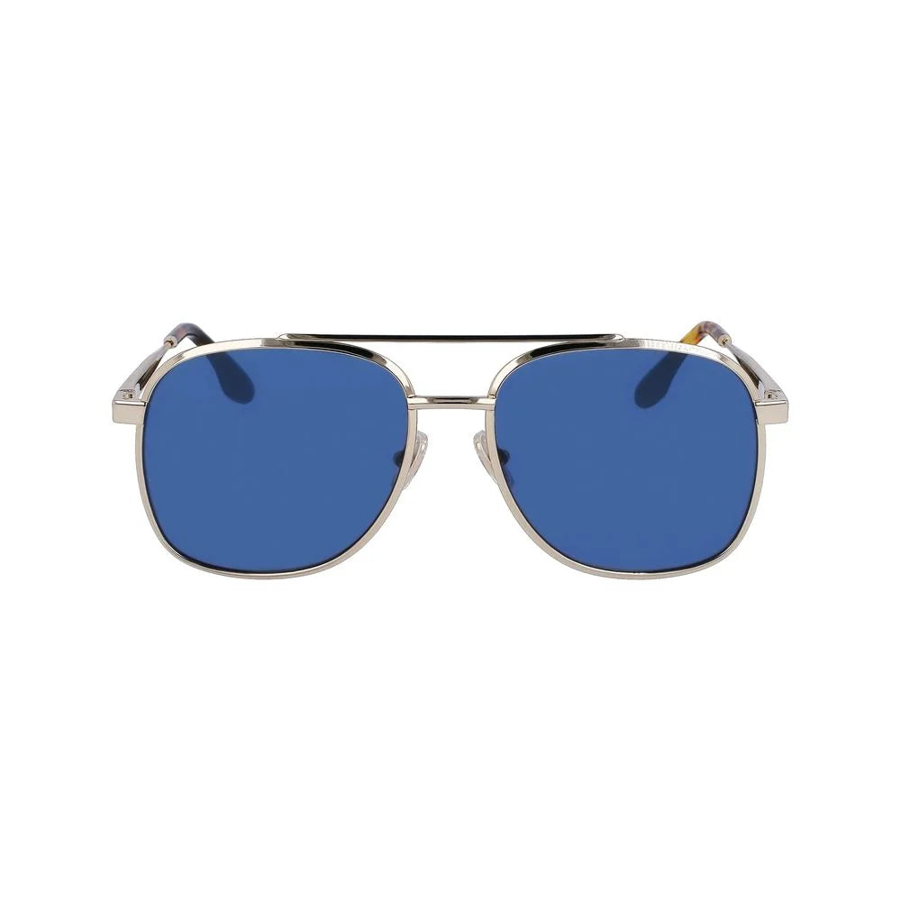 Victoria Beckham Gold Metal Sunglasses