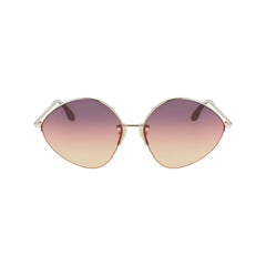 Victoria Beckham Gold Metal Sunglasses