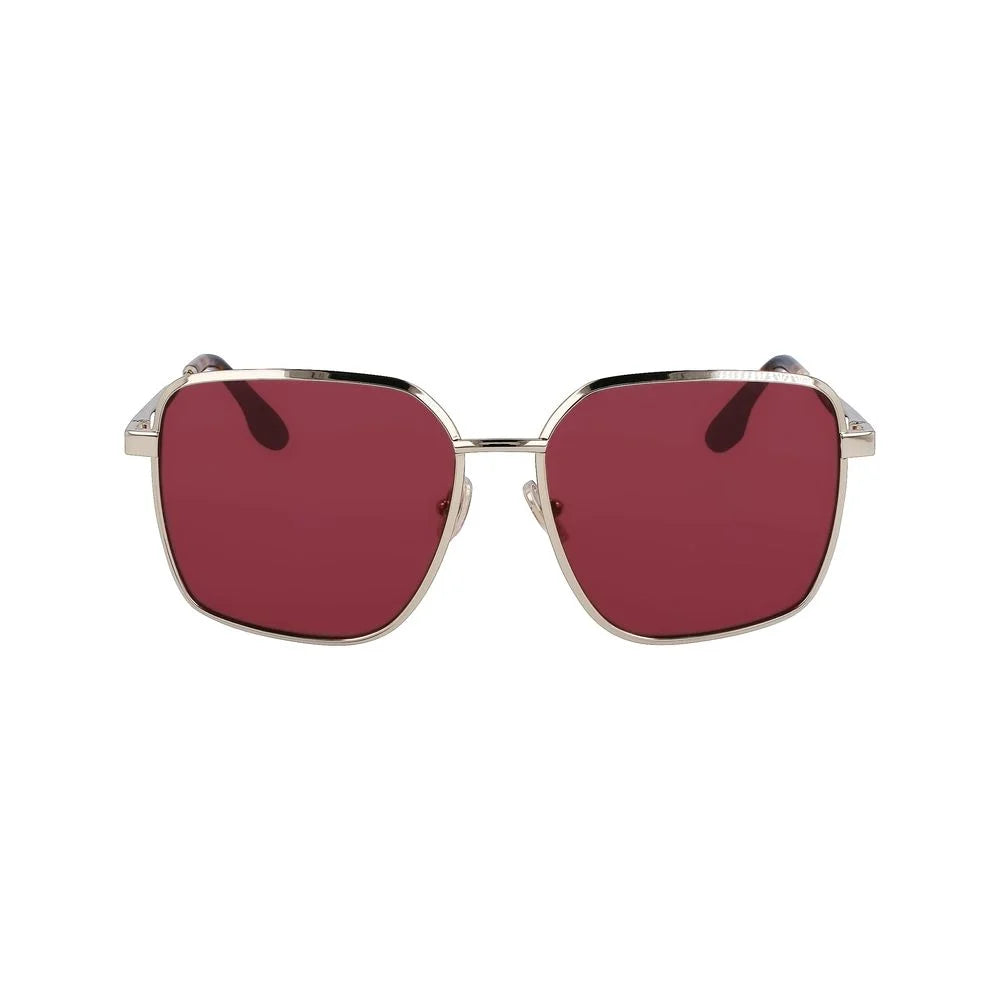 Victoria Beckham Gold Metal Sunglasses