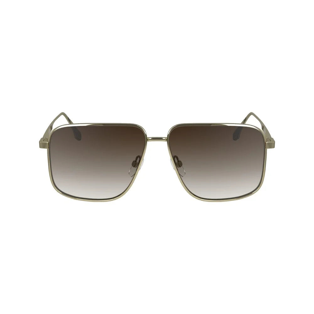 Victoria Beckham Gold Metal Sunglasses