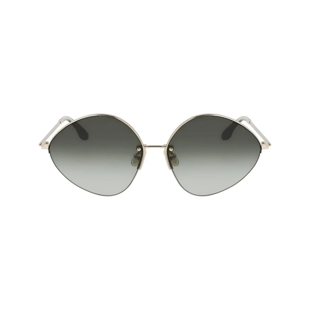 Victoria Beckham Gold Metal Sunglasses