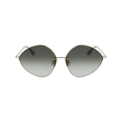 Victoria Beckham Gold Metal Sunglasses