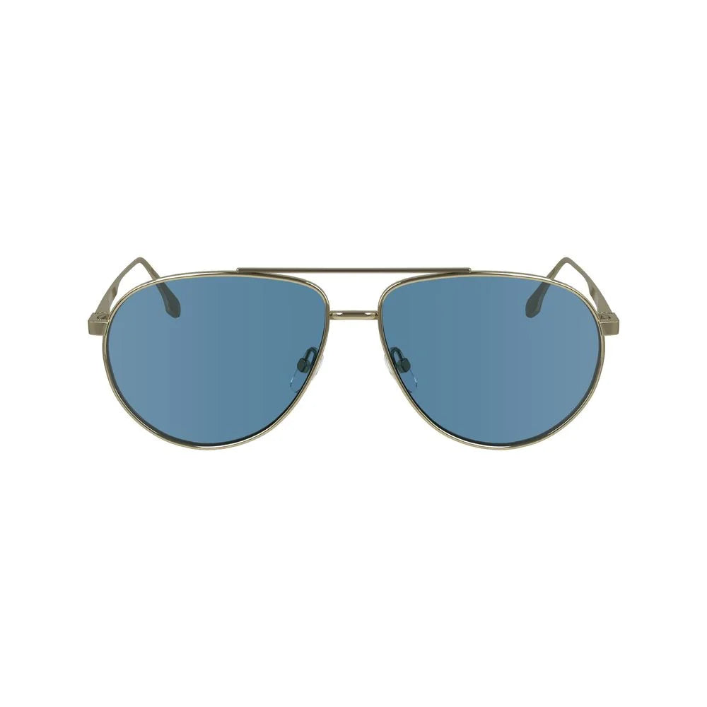 Victoria Beckham Gold Metal Sunglasses