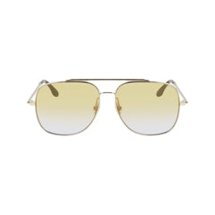 Victoria Beckham Gold Metal Sunglasses