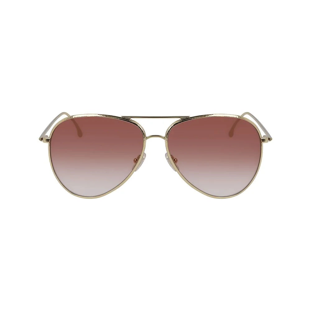 Victoria Beckham Gold Metal Sunglasses