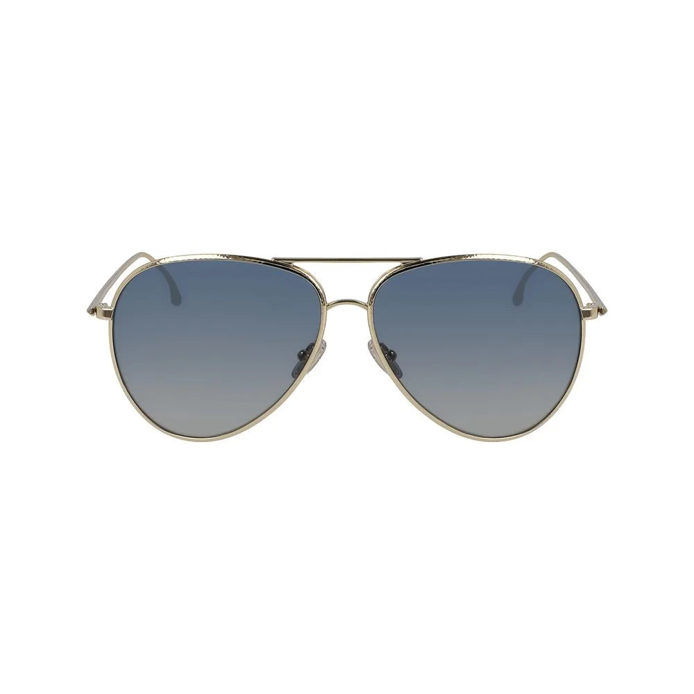 Victoria Beckham Gold Metal Sunglasses