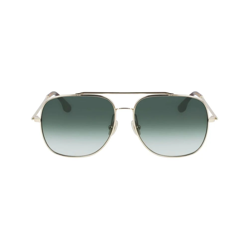 Victoria Beckham Gold Metal Sunglasses