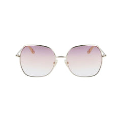 Victoria Beckham Gold Metal Sunglasses