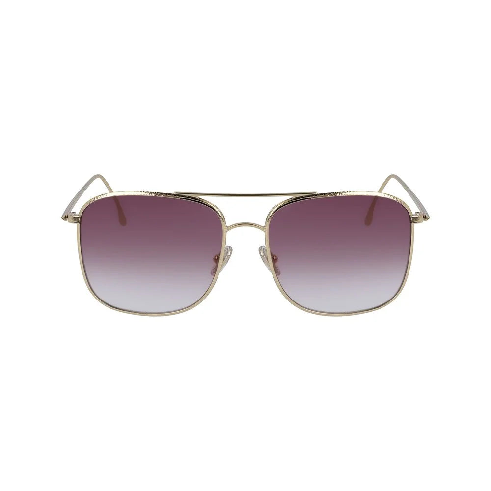 Victoria Beckham Gold Metal Sunglasses