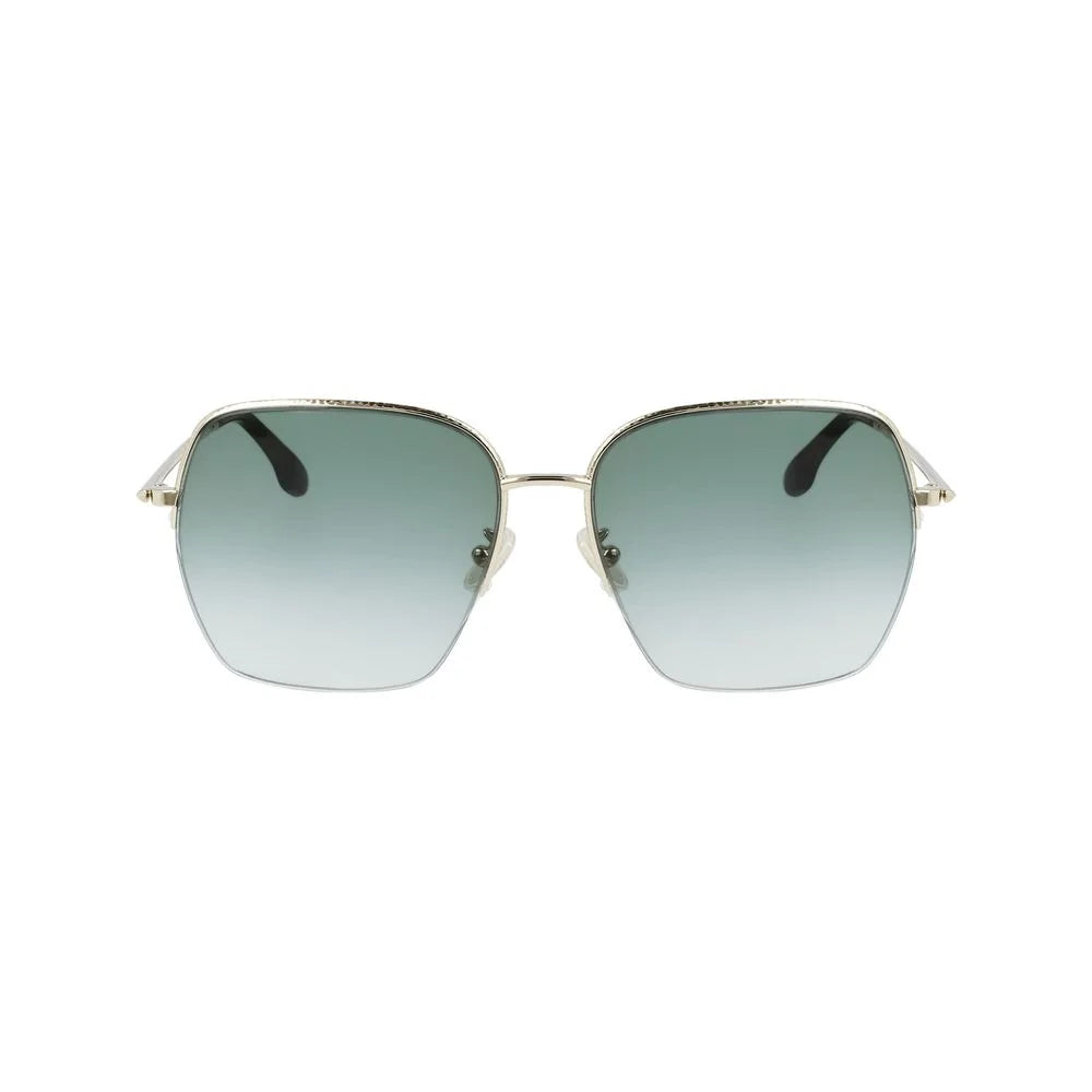 Victoria Beckham Gold Metal Sunglasses