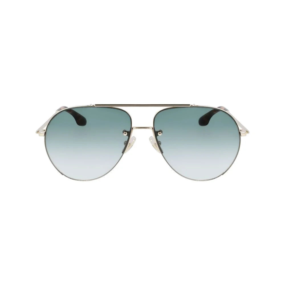 Victoria Beckham Gold Metal Sunglasses
