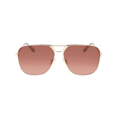 Victoria Beckham Gold Metal Sunglasses