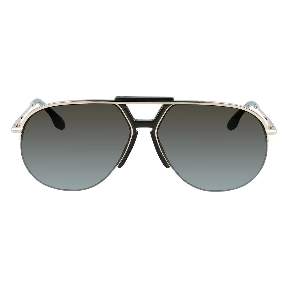 Victoria Beckham Gold Metal Sunglasses