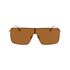 Victoria Beckham Gold Metal Sunglasses