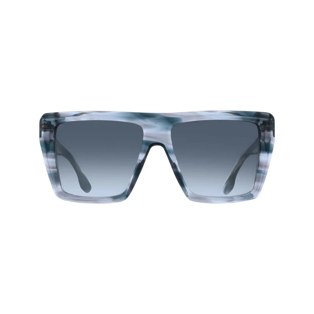Victoria Beckham Gray Acetate Sunglasses