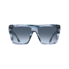 Victoria Beckham Gray Acetate Sunglasses