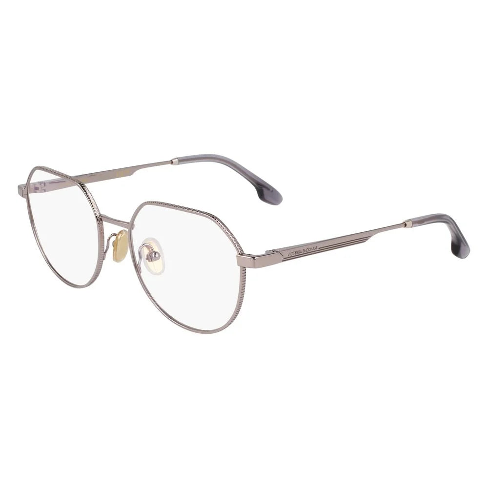 Victoria Beckham Gray Metal Glasses (Frames)