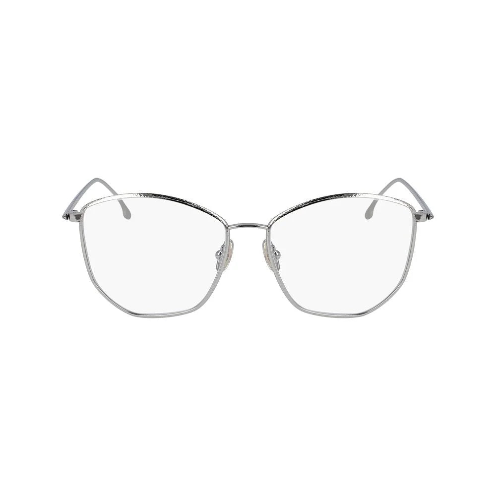 Victoria Beckham Gray Metal Glasses (Frames)