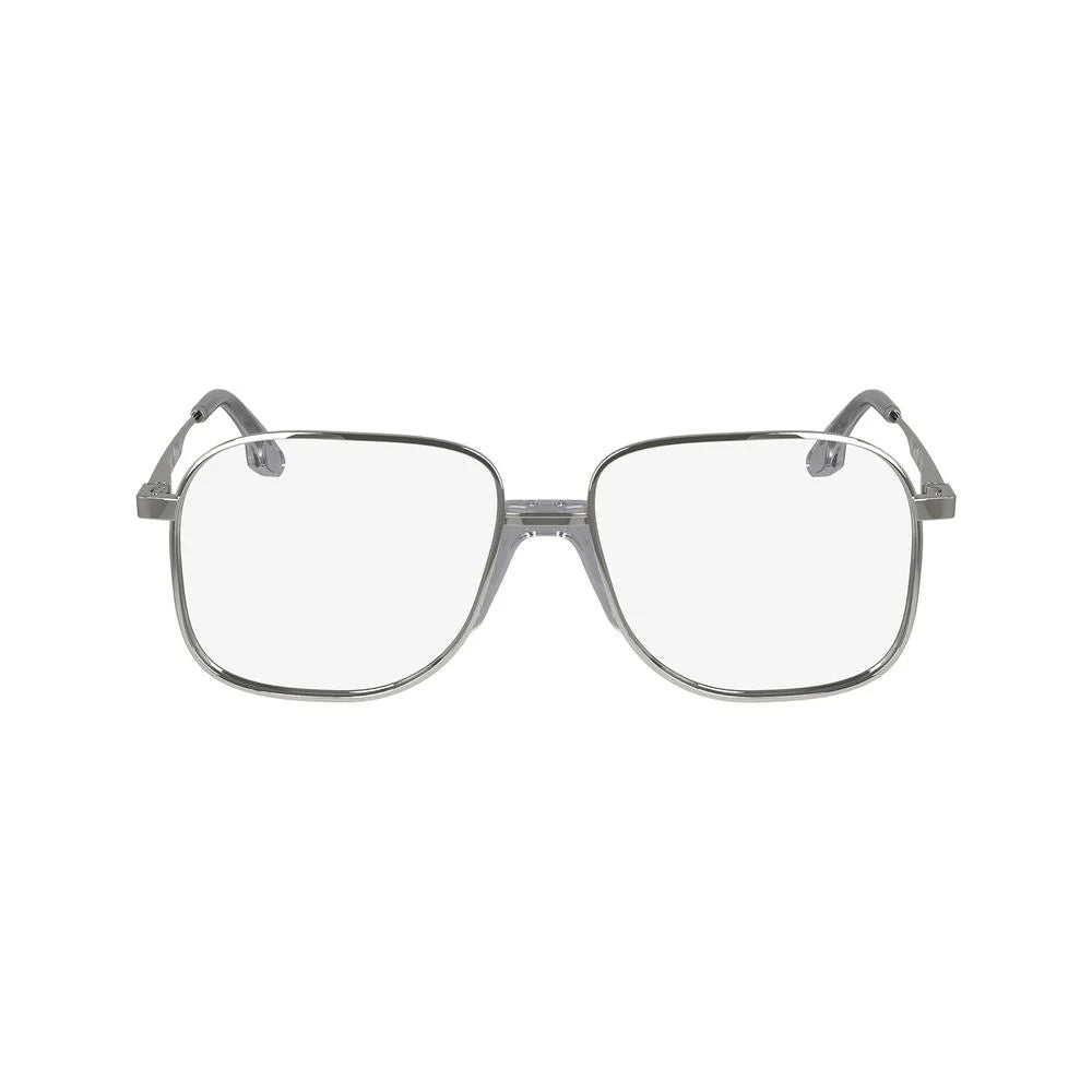 Victoria Beckham Gray Metal Glasses (Frames)