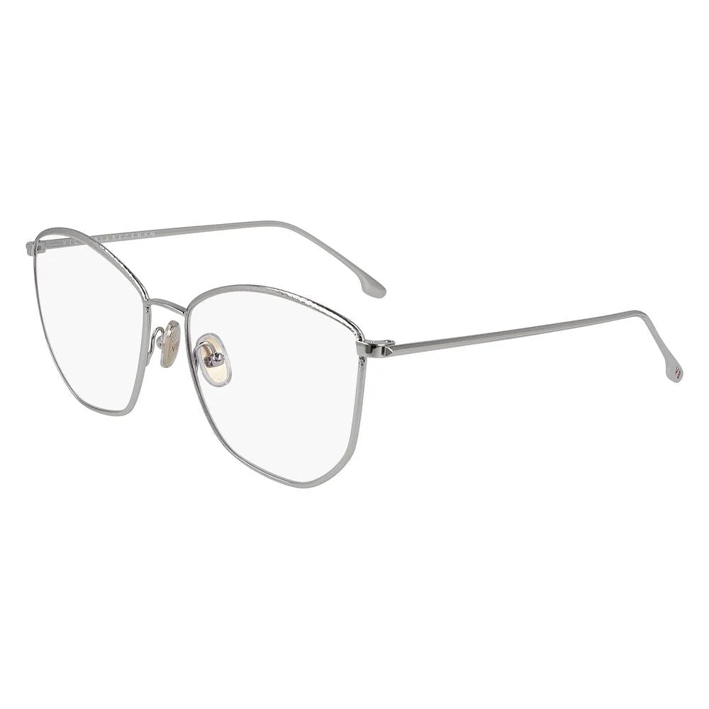 Victoria Beckham Gray Metal Glasses (Frames)