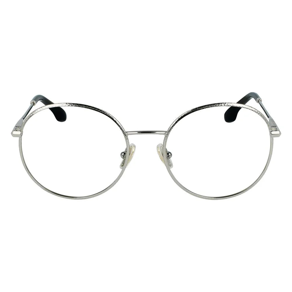 Victoria Beckham Gray Metal Glasses (Frames)