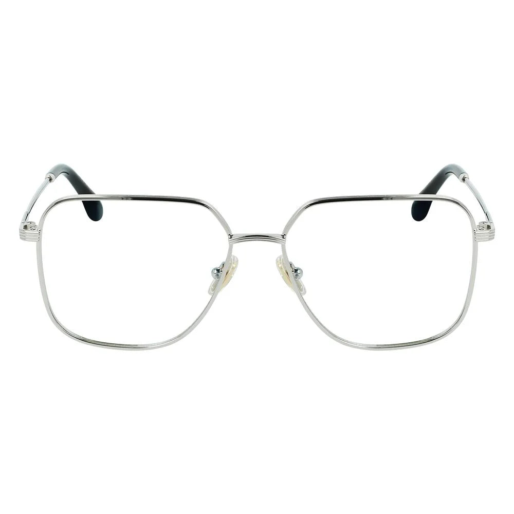 Victoria Beckham Gray Metal Glasses (Frames)