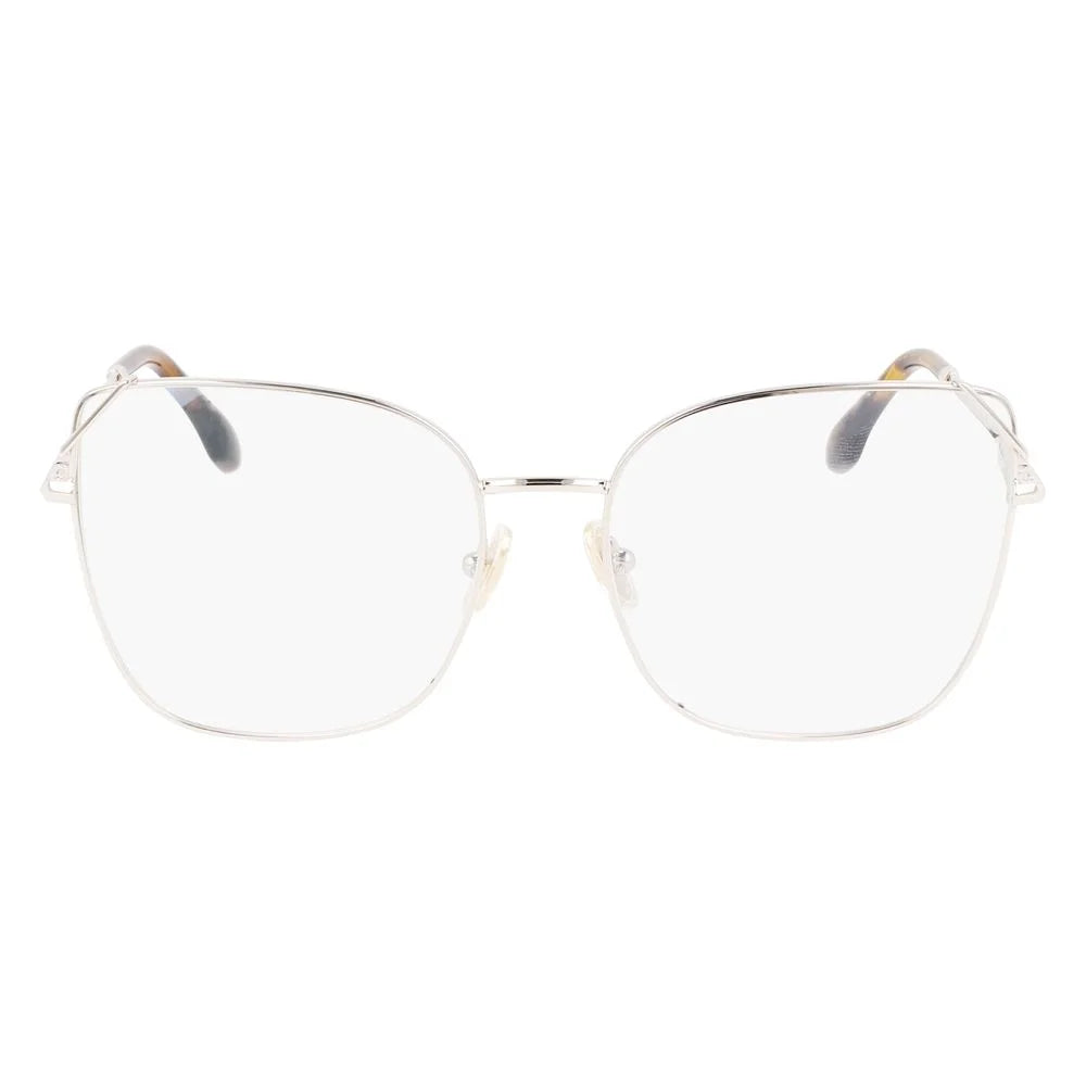 Victoria Beckham Gray Metal Glasses (Frames)