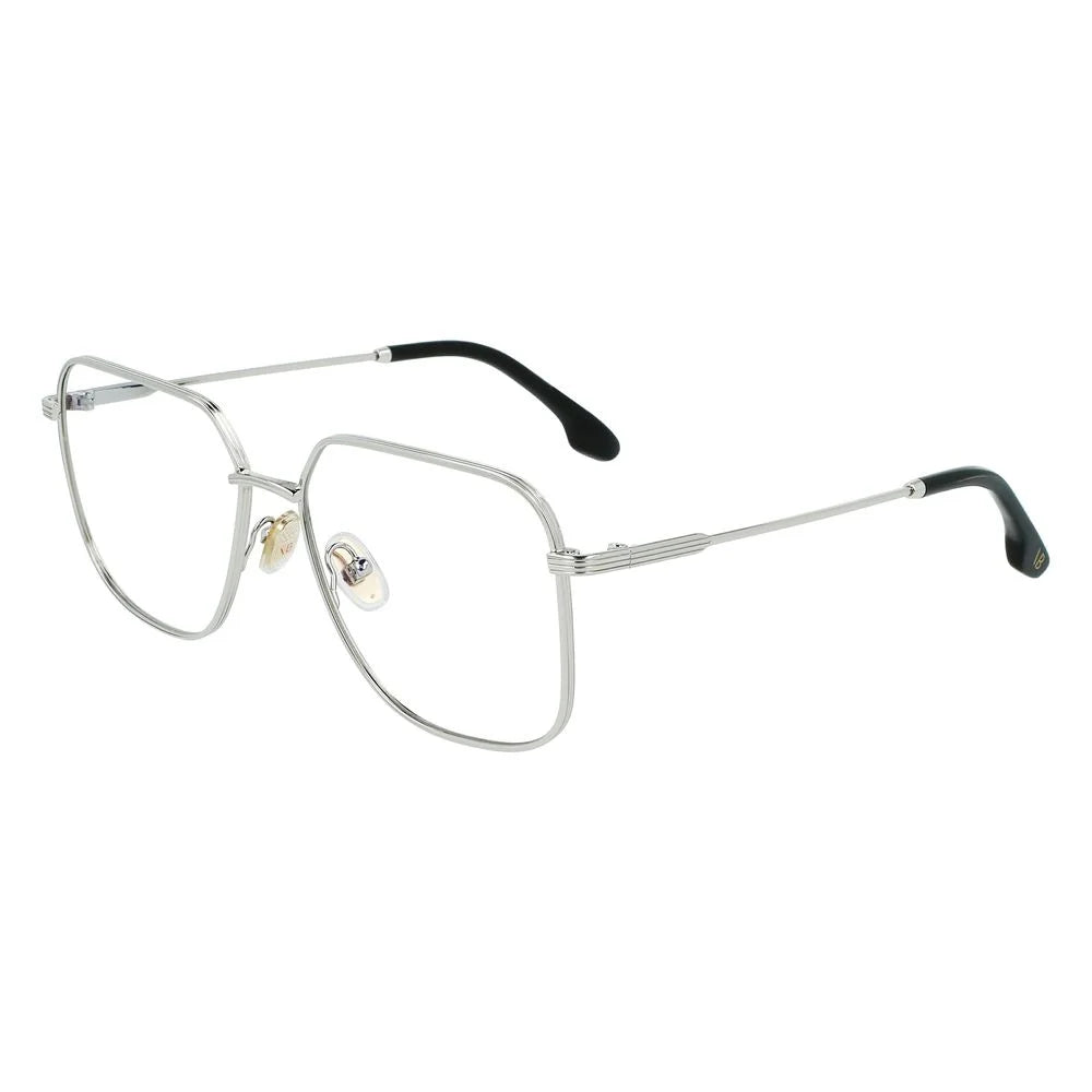 Victoria Beckham Gray Metal Glasses (Frames)